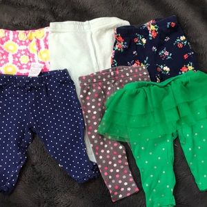 6 patterned pants